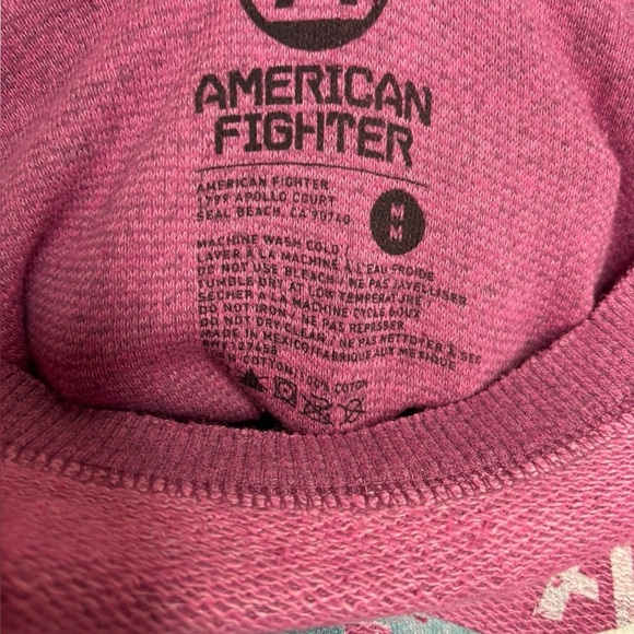 NWT AMERICAN FIGHTER Women's T-Shirt GLADBROOK Athletic Pink Size Medium - Picture 6 of 11
